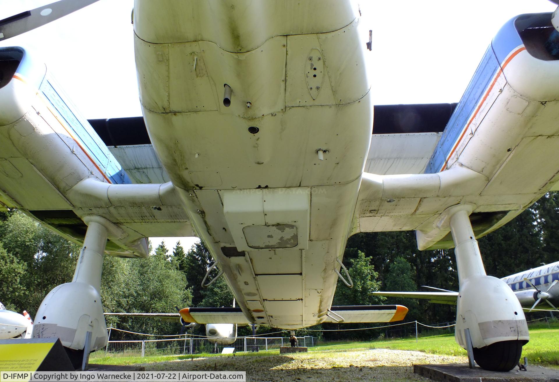 D-IFMP, Dornier Do-28D-2 Skyservant C/N 4050, Dornier Do 28D-2 Skyservant (formerly used by the DFVLR for its 'Flugzeugmessprogramm' in remote sensing) at the Flugausstellung P. Junior, Hermeskeil