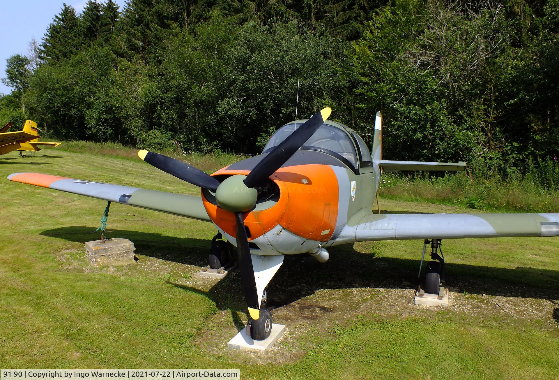 91 90, Piaggio P-149D C/N 275, Piaggio P.149D at the Flugausstellung P. Junior, Hermeskeil