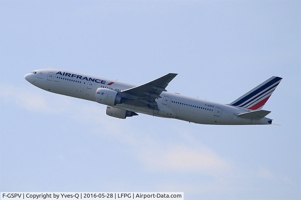 F-GSPV, 2002 Boeing 777-228/ER C/N 28684, Boeing 777-228-ER, Climbing from rwy 08L, Roissy Charles De Gaulle airport (LFPG-CDG)