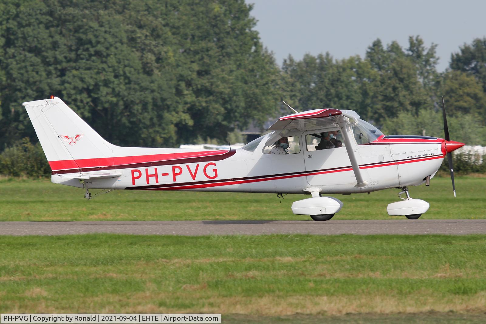 PH-PVG, 1976 Reims F172M II Skyhawk C/N 1473, at teuge