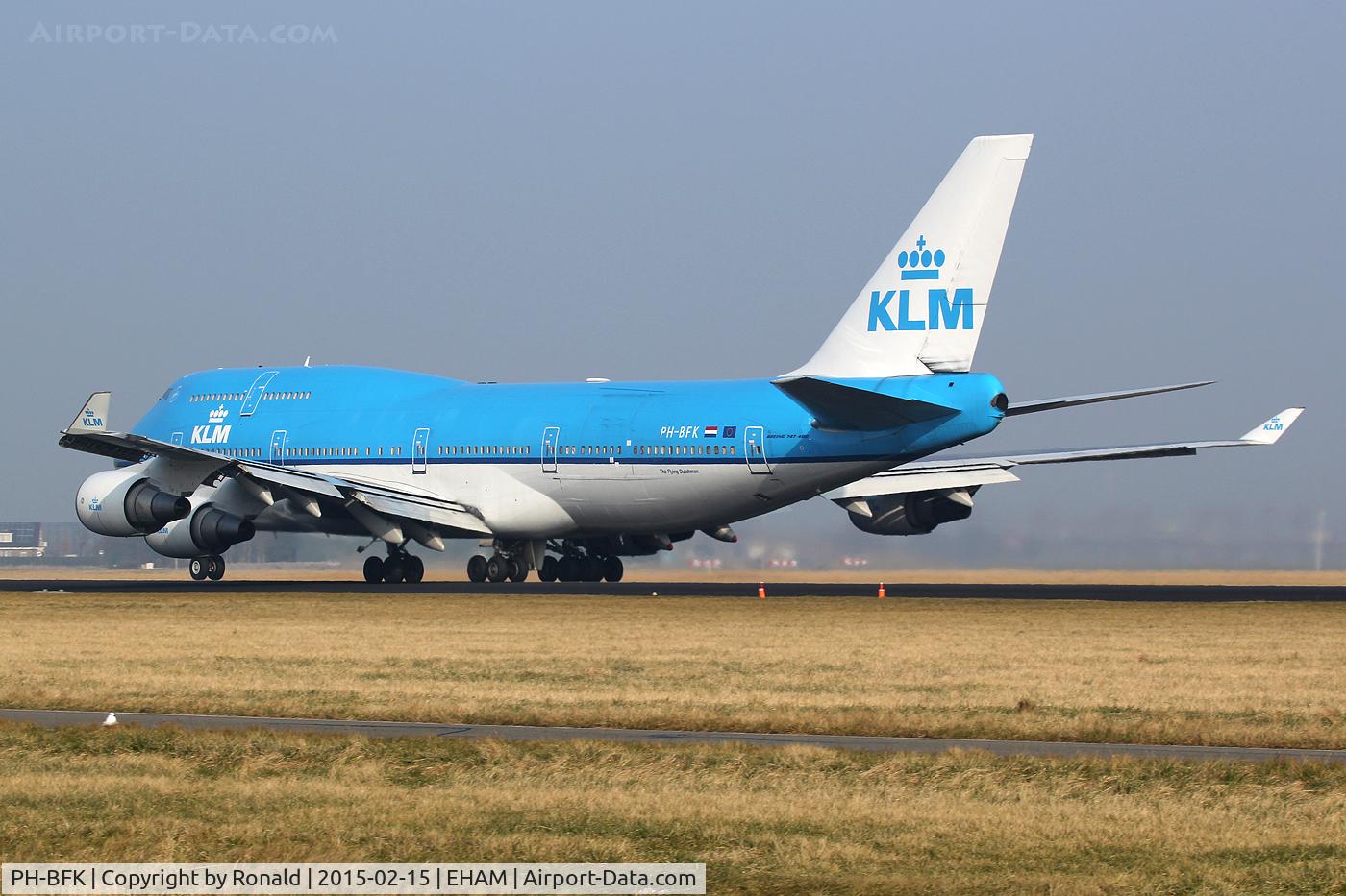 PH-BFK, 1991 Boeing 747-406BC C/N 25087, at spl