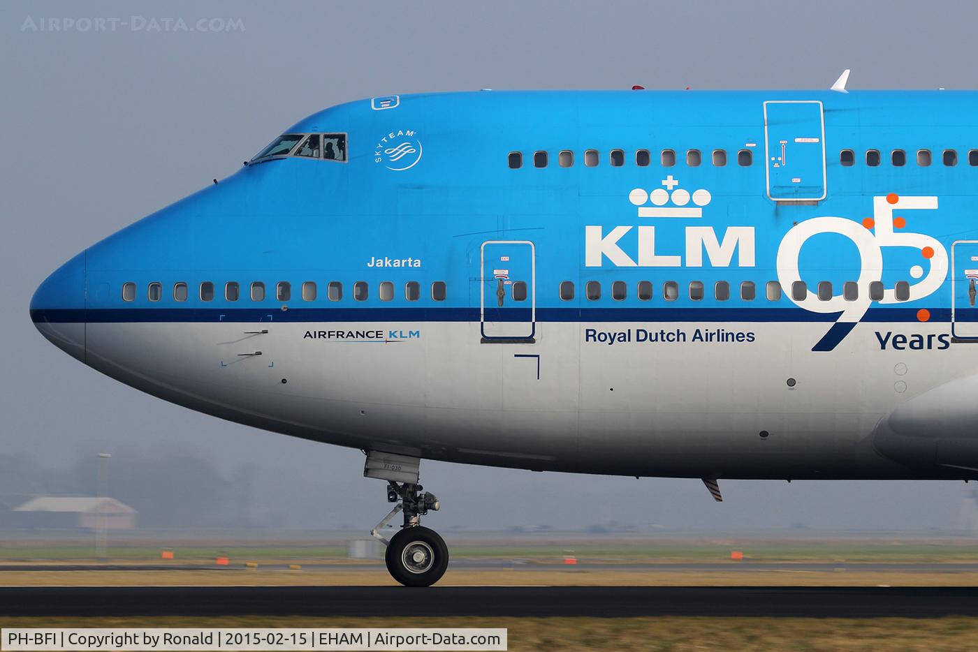 PH-BFI, 1991 Boeing 747-406BC C/N 25086, at spl
