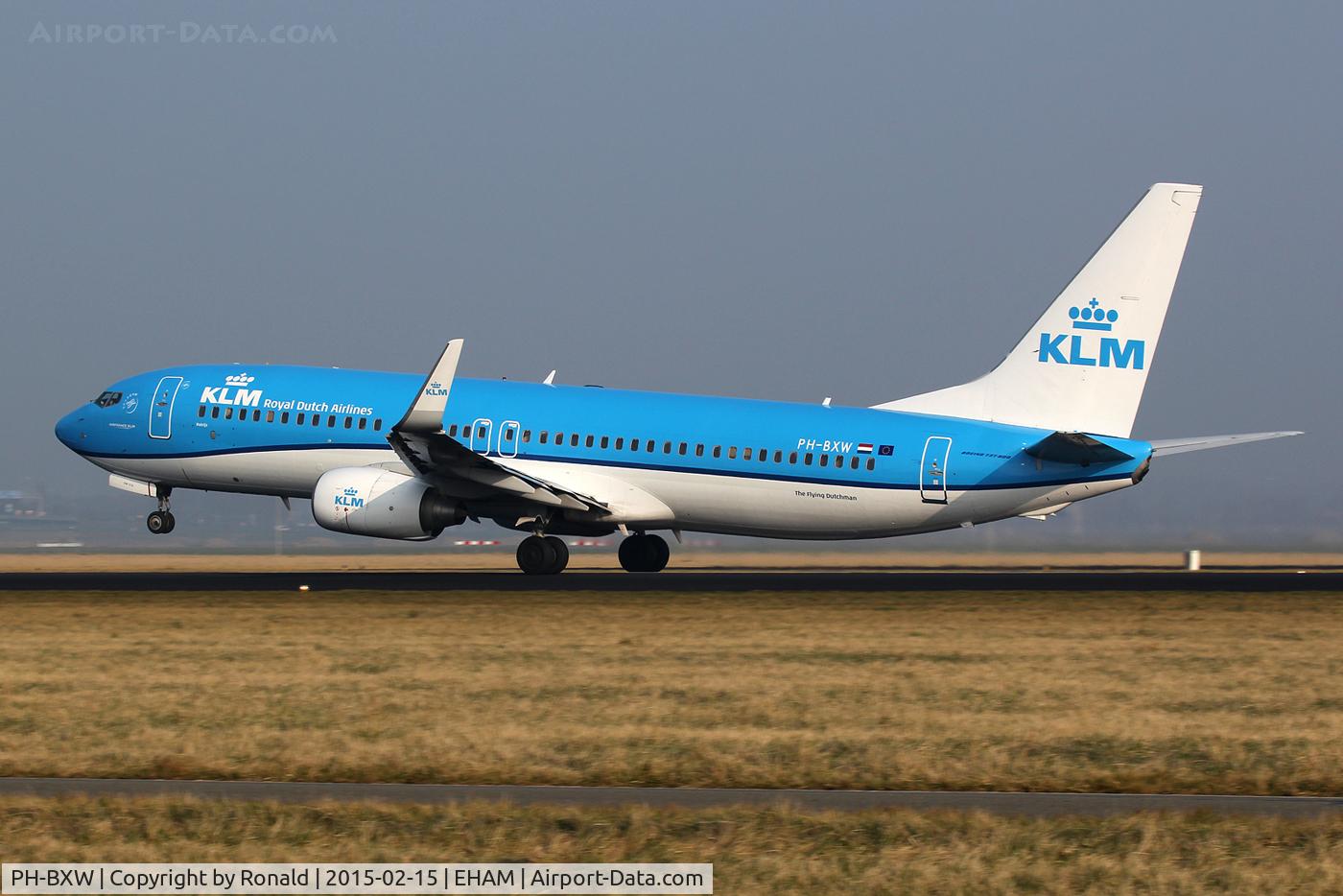 PH-BXW, 2007 Boeing 737-8K2 C/N 30360, at spl