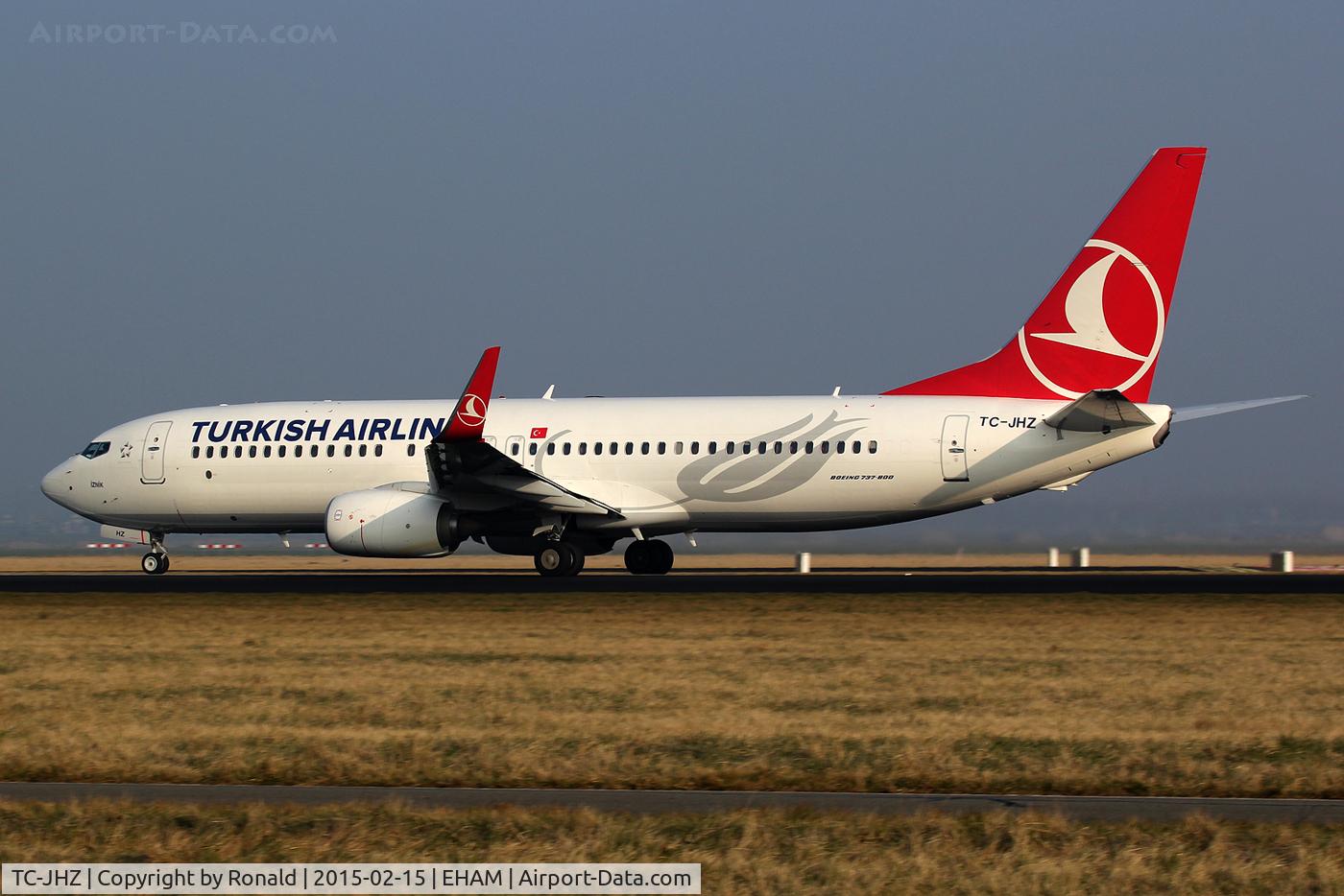 TC-JHZ, 2014 Boeing 737-8F2 C/N 42004, at spl