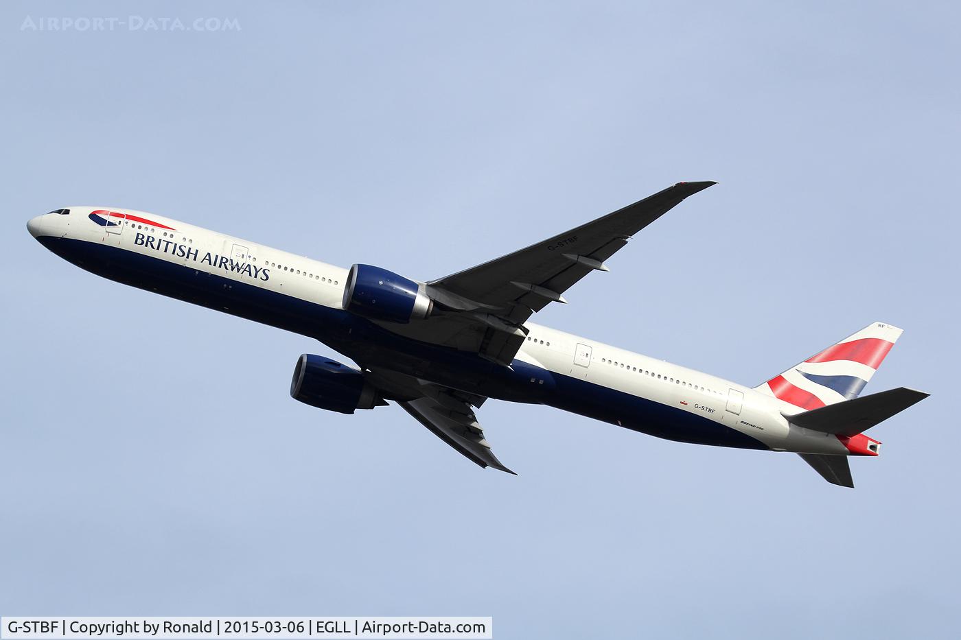G-STBF, 2012 Boeing 777-336/ER C/N 40543, at lhr