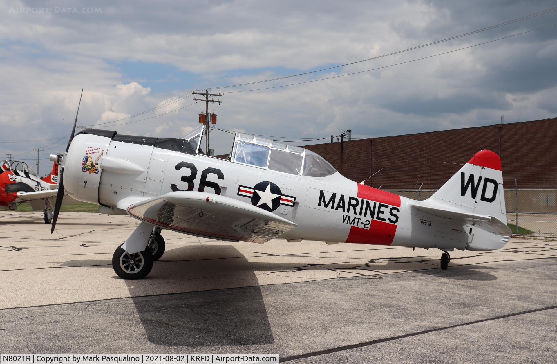 N8021R, 1940 North American AT-6C C/N 54136, North American AT-6C