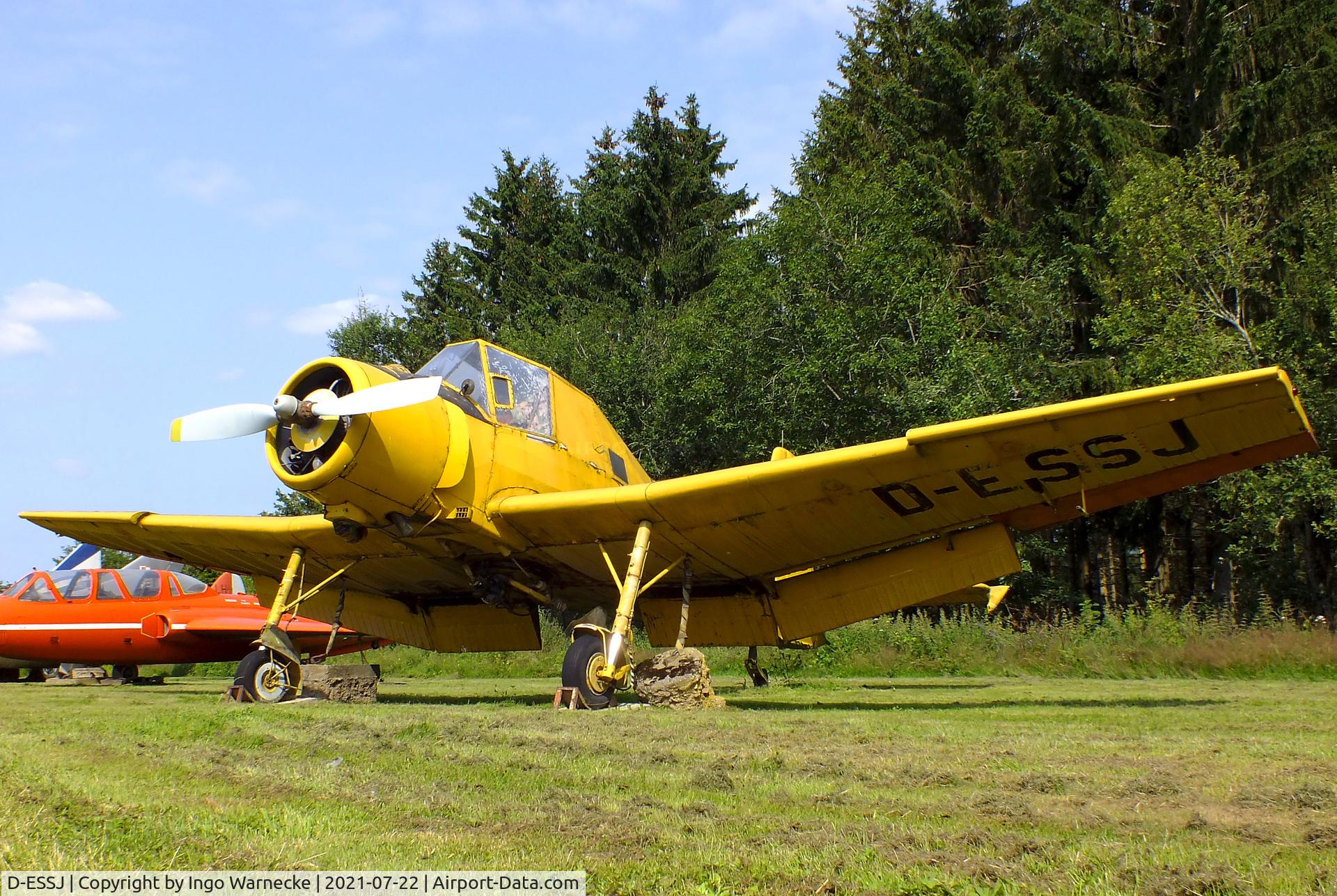 D-ESSJ, 1974 Let Z-37A Cmelak C/N 17-28, Let Z-37A Cmelak at the Flugausstellung P. Junior, Hermeskeil