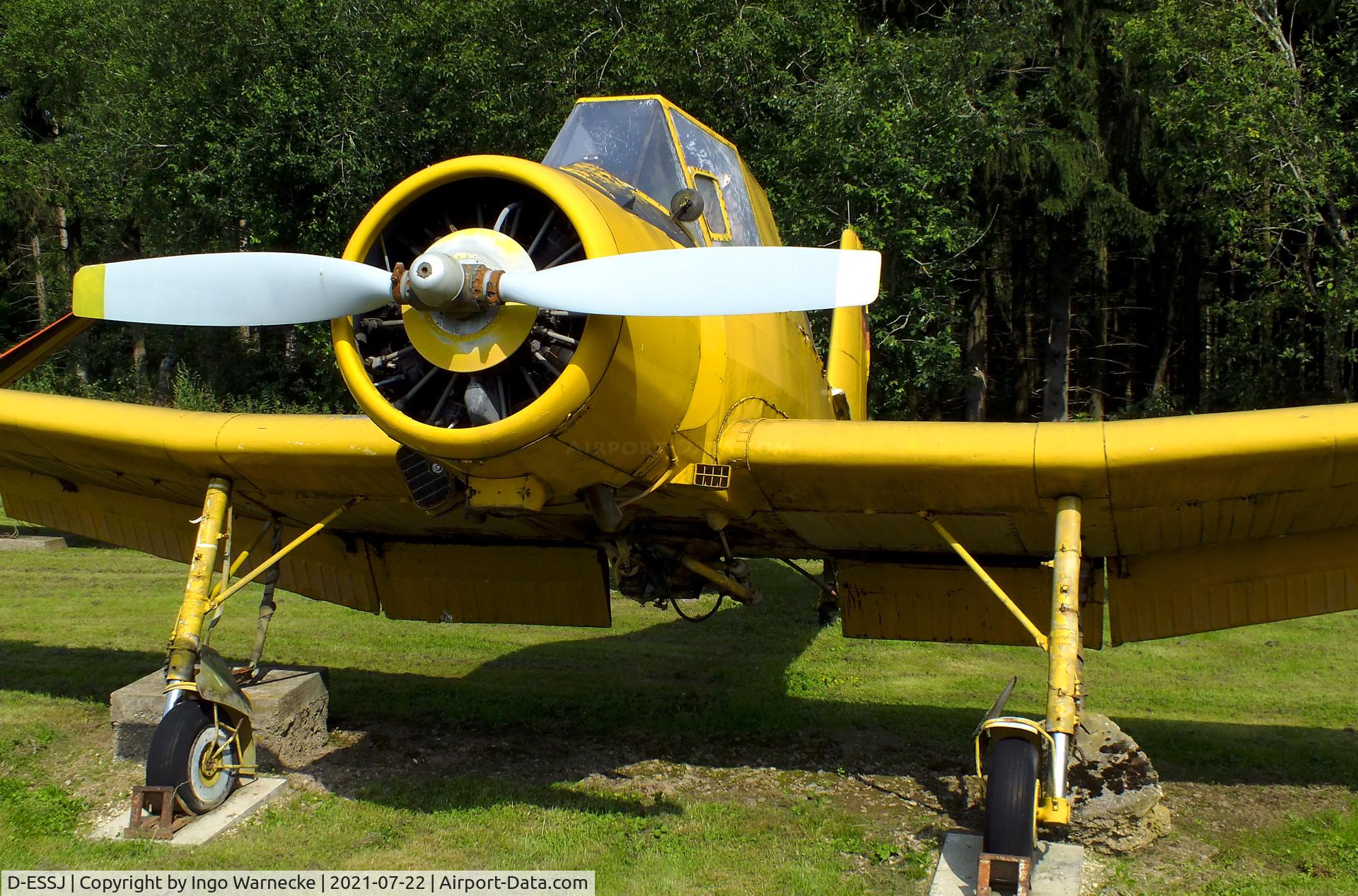 D-ESSJ, 1974 Let Z-37A Cmelak C/N 17-28, Let Z-37A Cmelak at the Flugausstellung P. Junior, Hermeskeil