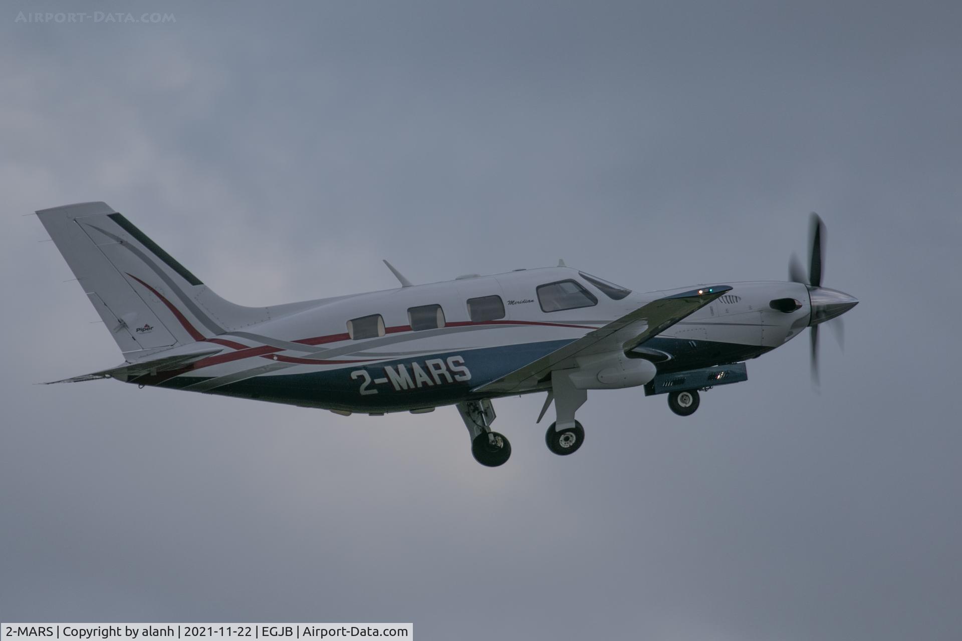 2-MARS, 2001 Piper PA-46-500TP Malibu Meridian C/N 4697090, Departing Guernsey