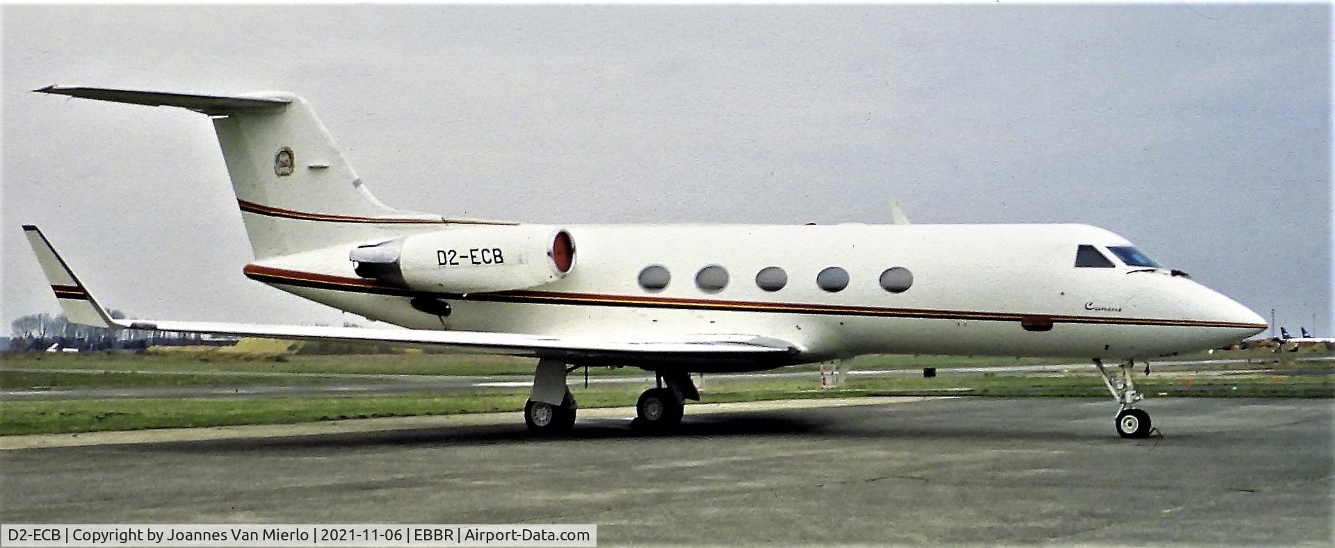 D2-ECB, 1986 Grumman G1159A Gulfstream III C/N 474, Slide scan