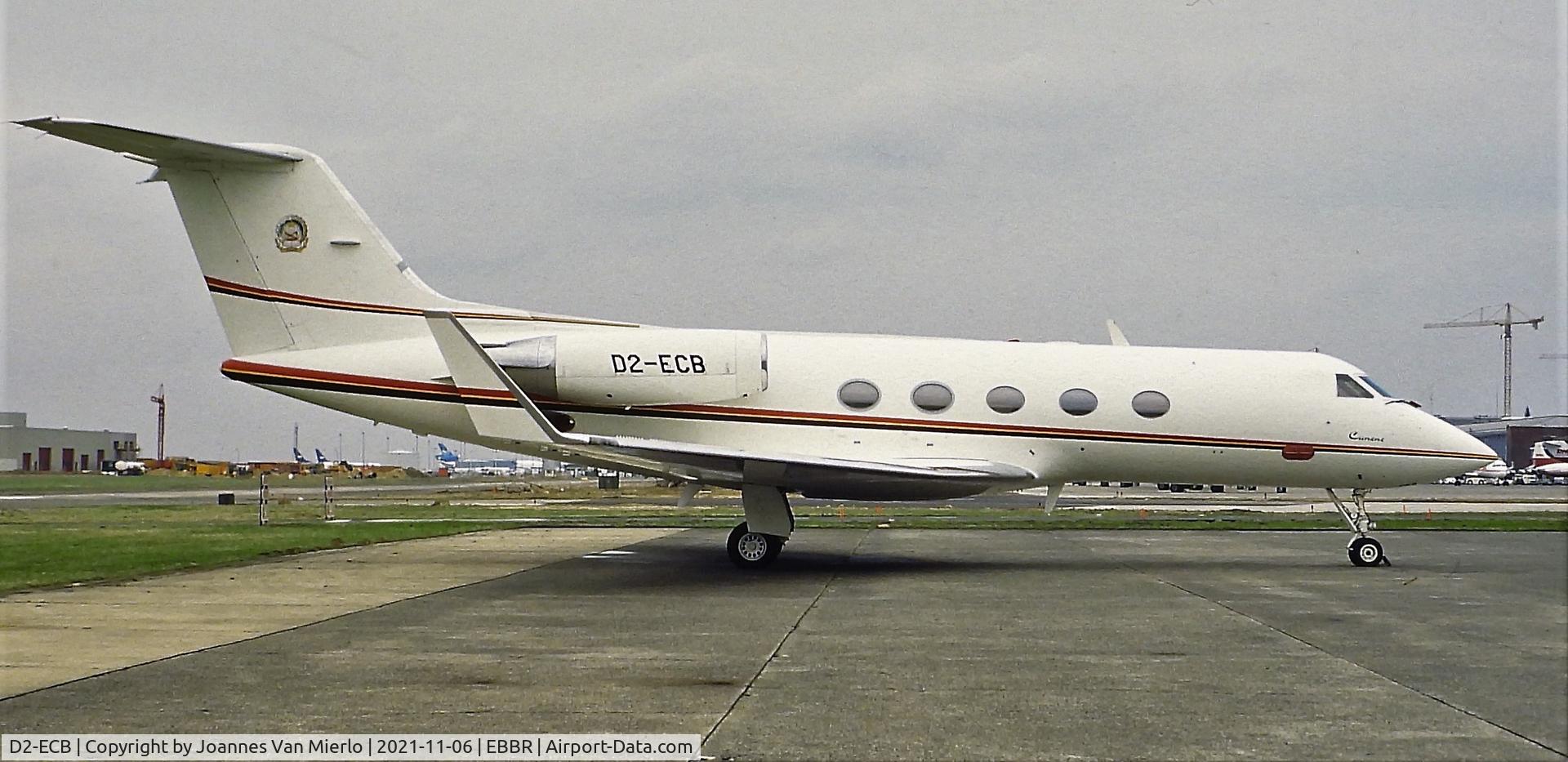 D2-ECB, 1986 Grumman G1159A Gulfstream III C/N 474, Slide scan