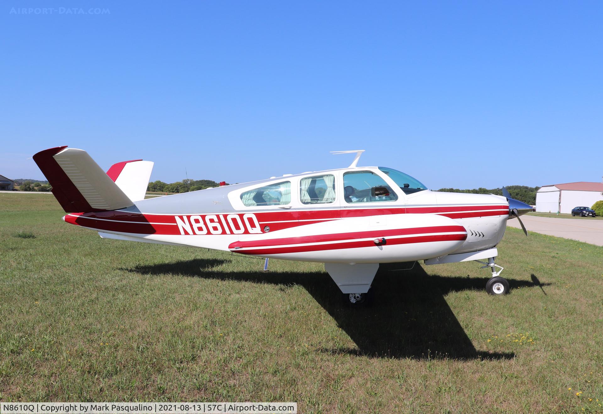 N8610Q, 1964 Beech S35 Bonanza C/N D-7623, Beech S35