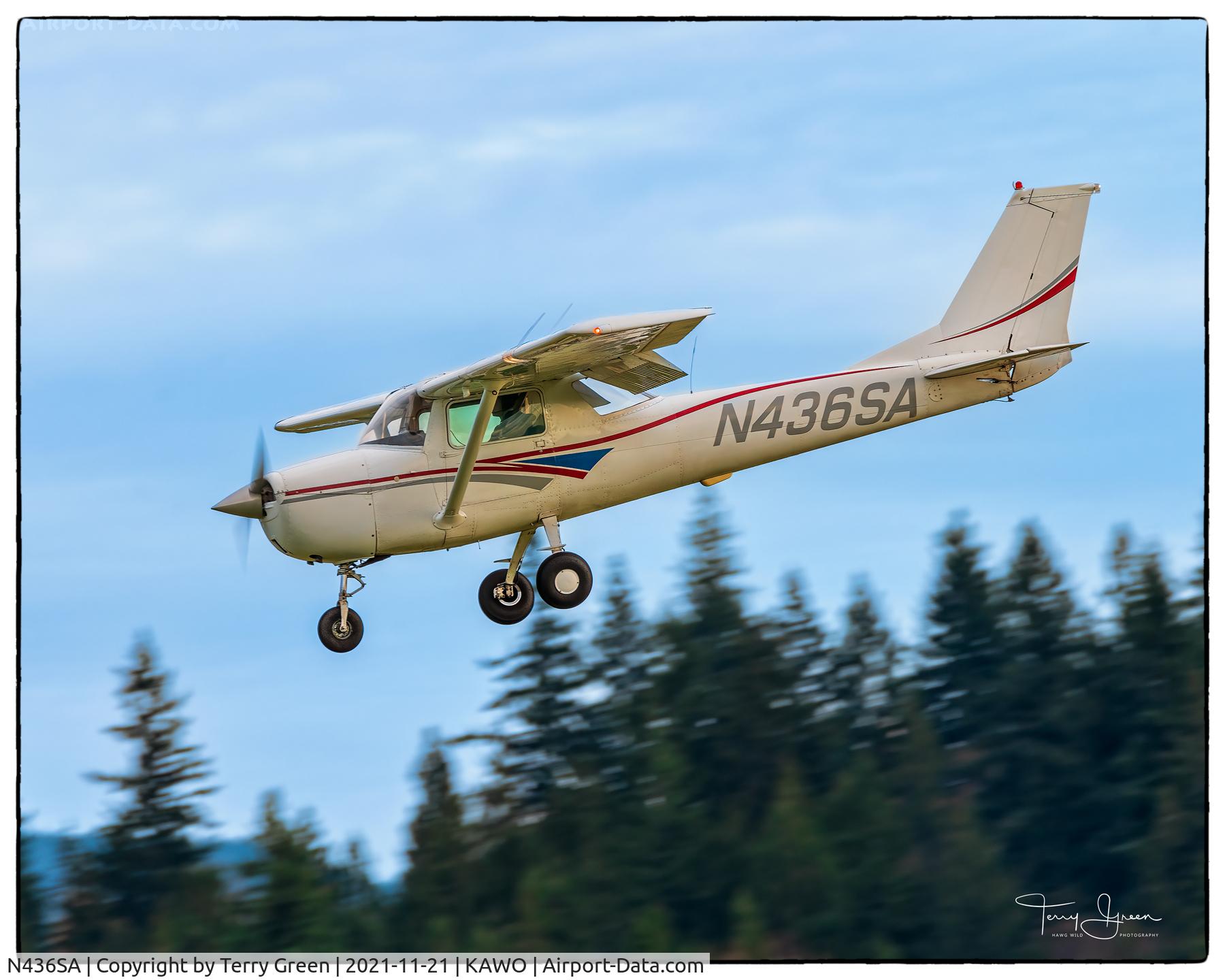 N436SA, 1967 Cessna 150H C/N 15067549, KAWO