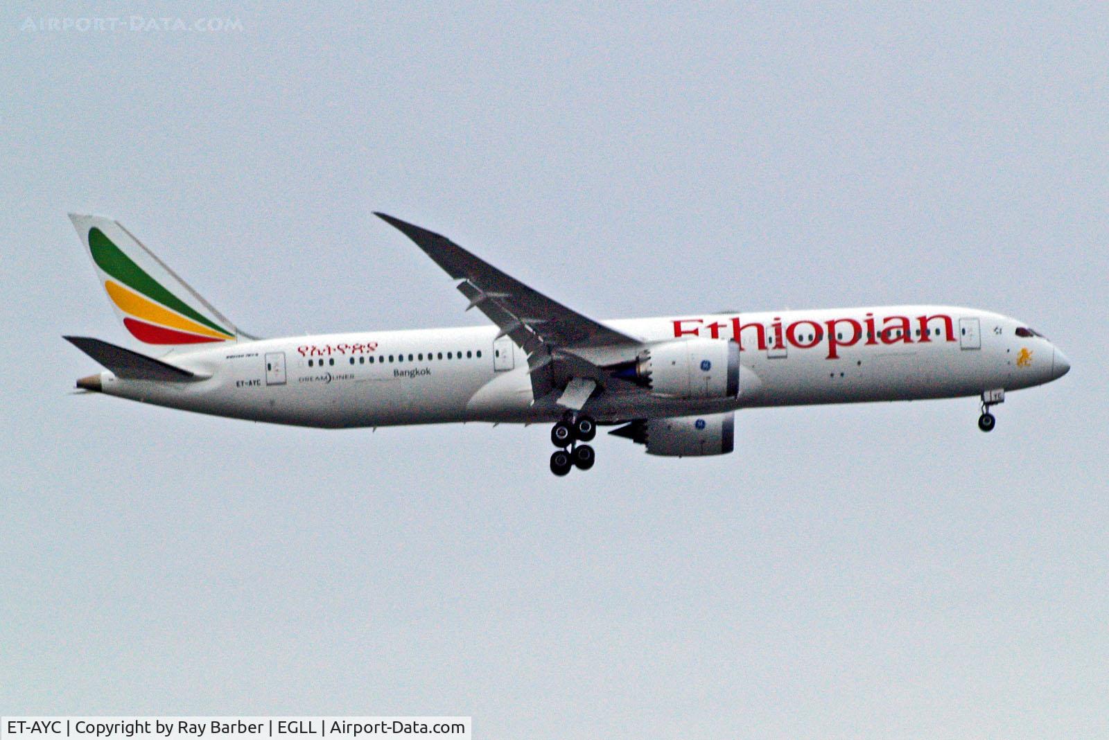 ET-AYC, 2020 Boeing 787-9 Dreamliner Dreamliner C/N 65091, ET-AYC   Boeing 787-9 Dreamliner [65091] (Ethiopian Airlines) Home~G 18/03/2021