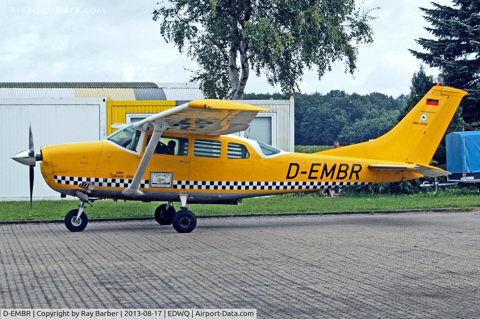 D-EMBR, 1972 Cessna TU206F Turbo Stationair C/N U20601761, D-EMBR   Cessna TU206F Turbo Stationair [U206-01761] Ganderkesee~D 17/08/2013