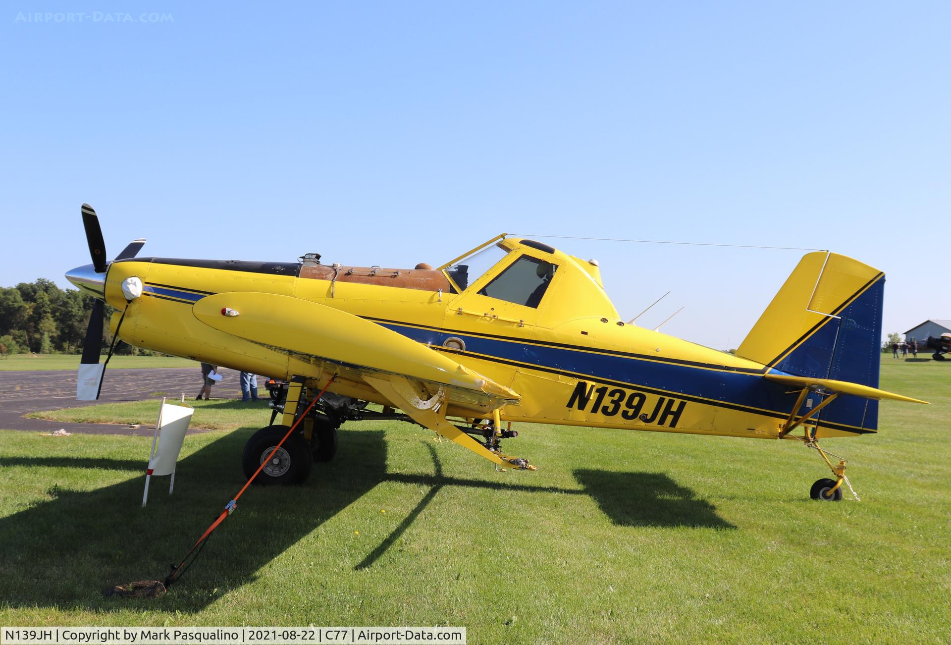 N139JH, 1990 Air Tractor Inc AT-402 C/N 402-0796, Air Tractor AT-402
