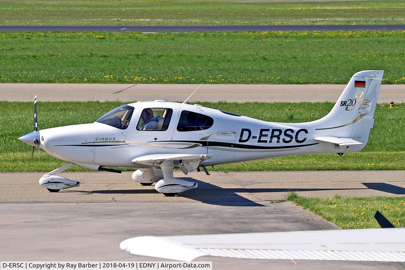 D-ERSC, 2006 Cirrus SR20 GTS C/N 1675, D-ERSC   Cirrus Design SR-20 GTS [1675] Friedrichshafen~D 19/04/2018