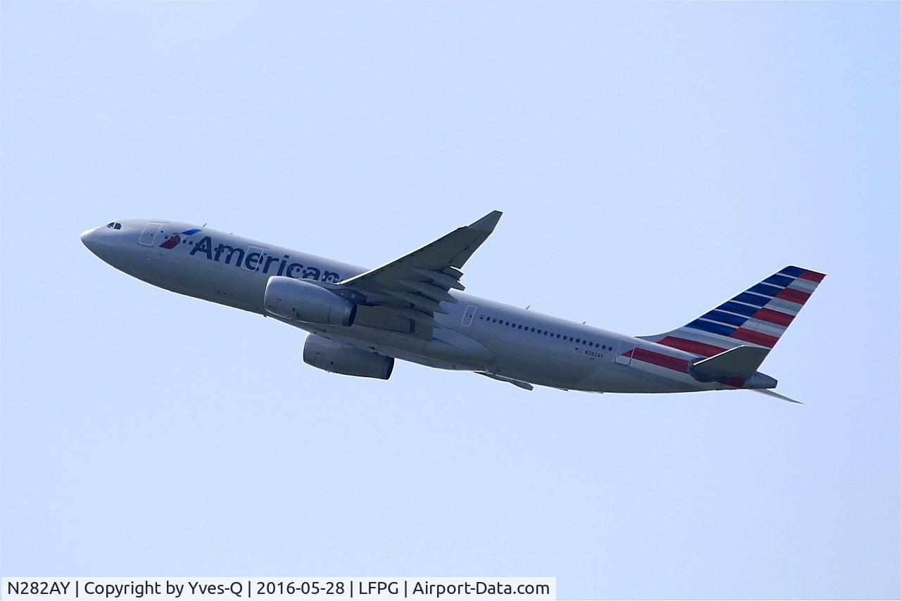 N282AY, 2009 Airbus A330-243 C/N 1069, Airbus A330-243, Climbing from rwy 08L, Roissy Charles De Gaulle airport (LFPG-CDG)