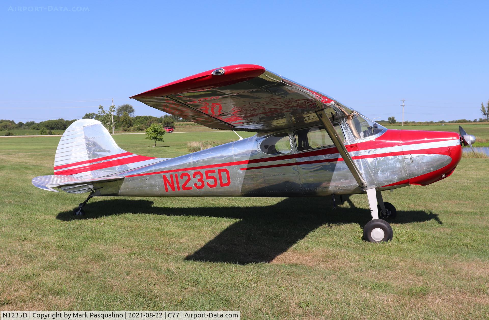 N1235D, 1951 Cessna 170A C/N 20118, Cessna 170A