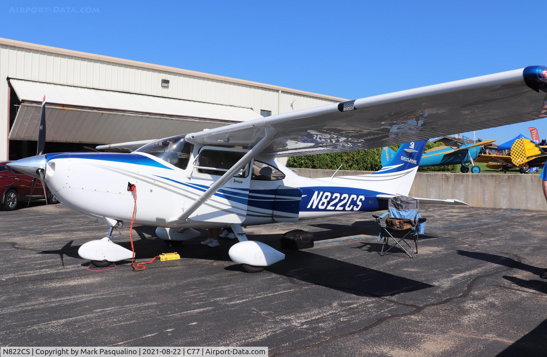N822CS, 2021 Cessna 182T Skylane C/N 18283122, Cessna 182T