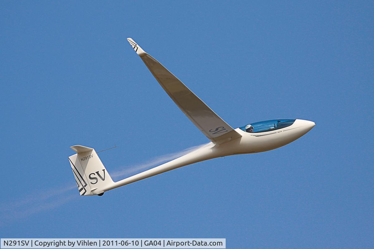 N291SV, 2006 Schleicher ASW-27-18 C/N 29005, N291SV Contest finish Cordele 2011