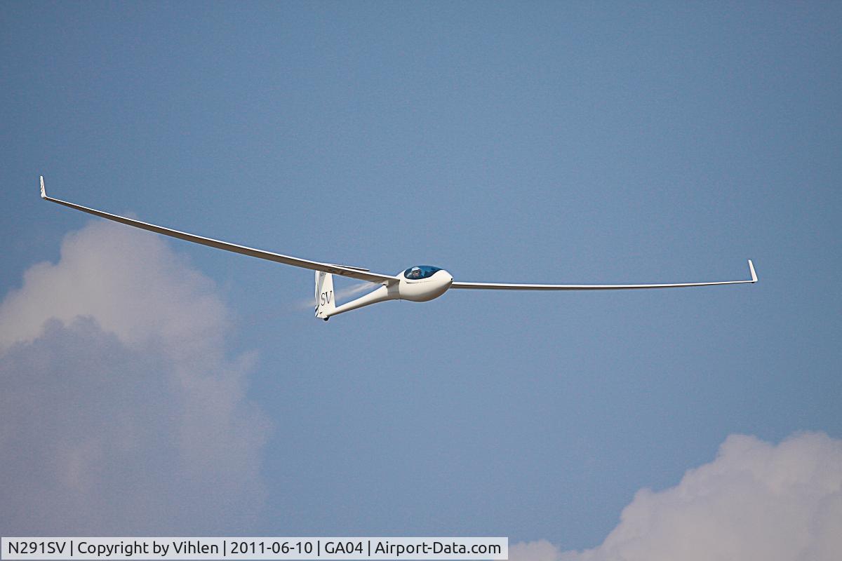 N291SV, 2006 Schleicher ASW-27-18 C/N 29005, N291SV Contest finish Cordele 2011
