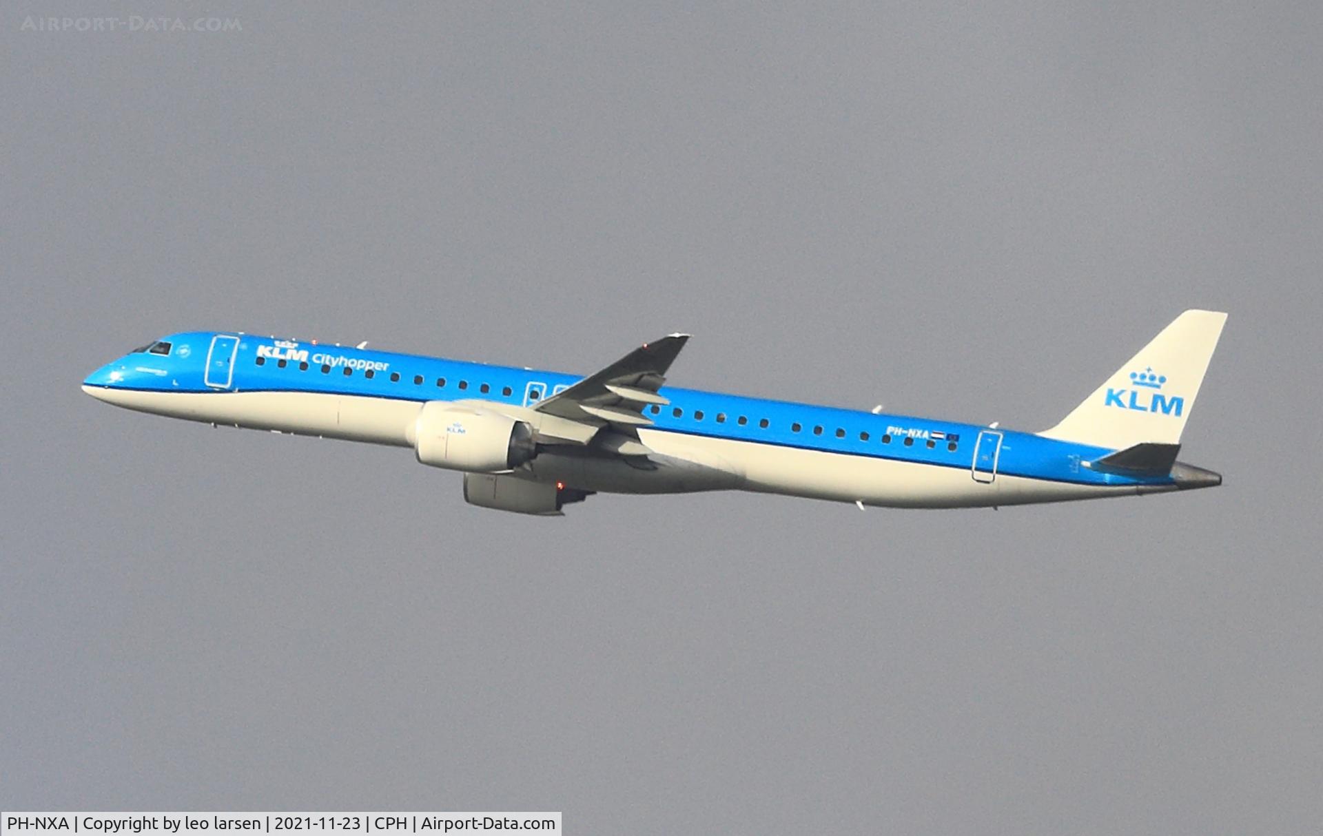 PH-NXA, 2021 Embraer E195-E2 (ERJ-190-400STD) C/N 19020045, Copenhagen 23.11.2021