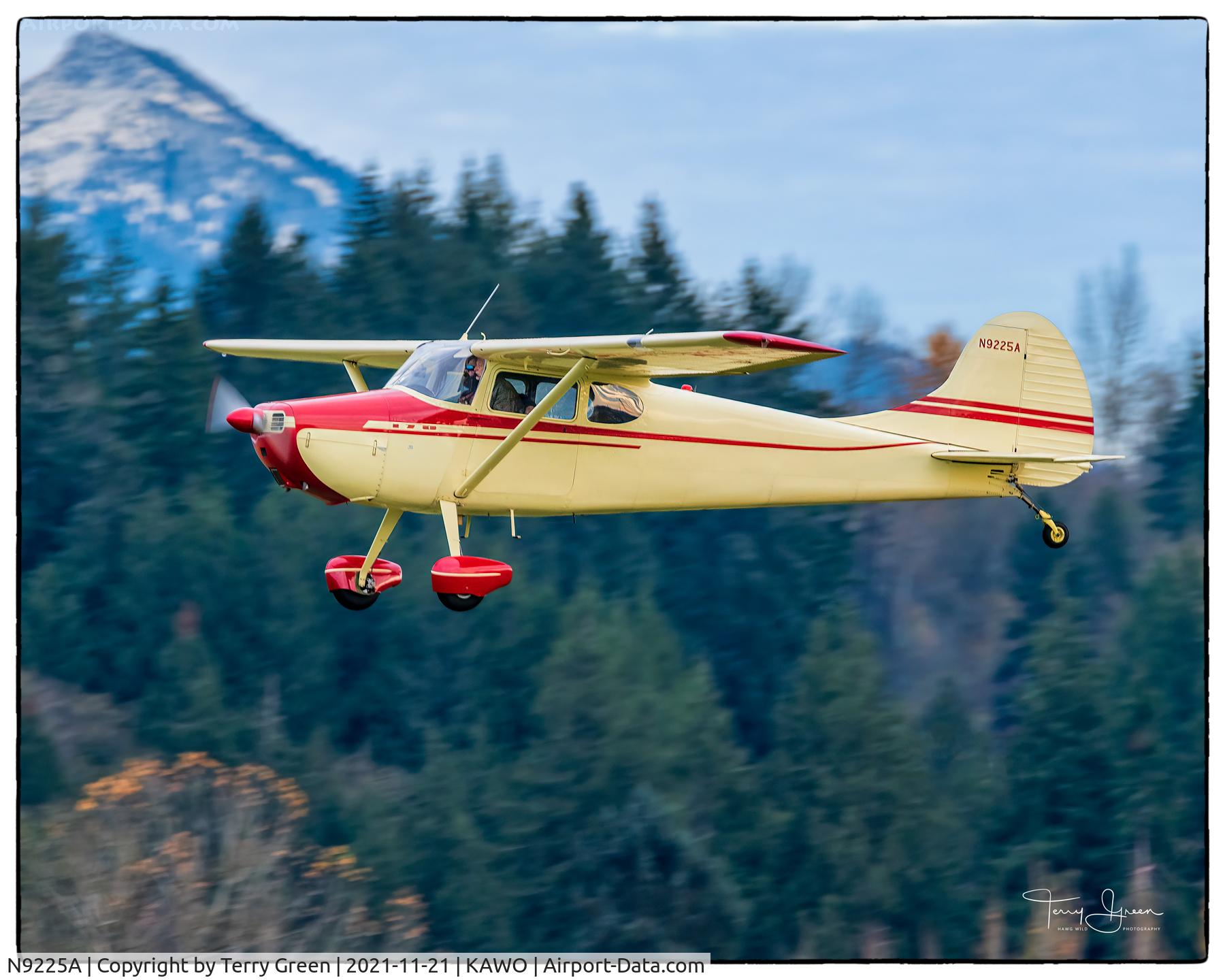 N9225A, 1949 Cessna 170A C/N 18986, KAWO