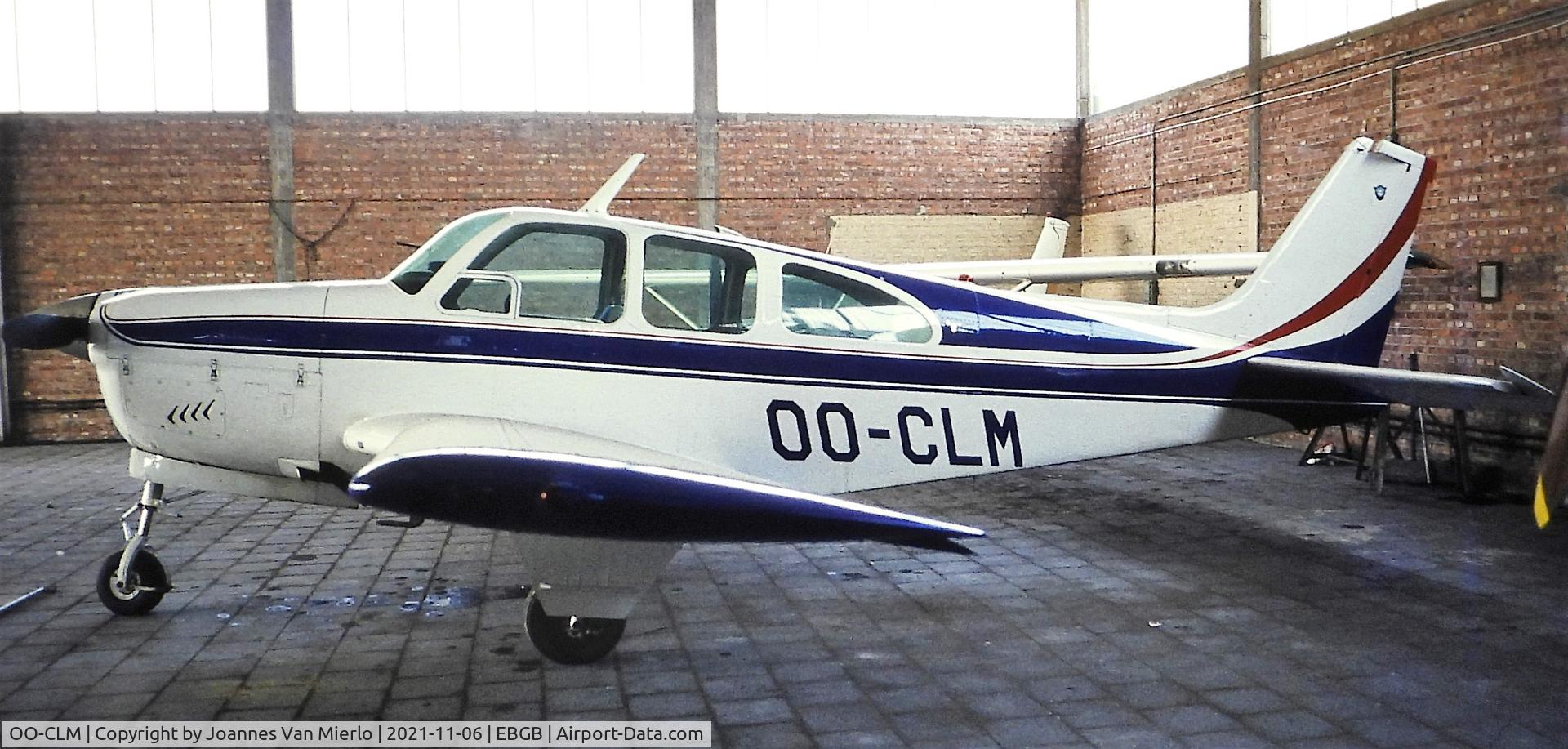 OO-CLM, 1966 Beech 35-C33 Debonair Debonair C/N CD-1021, Slide scan