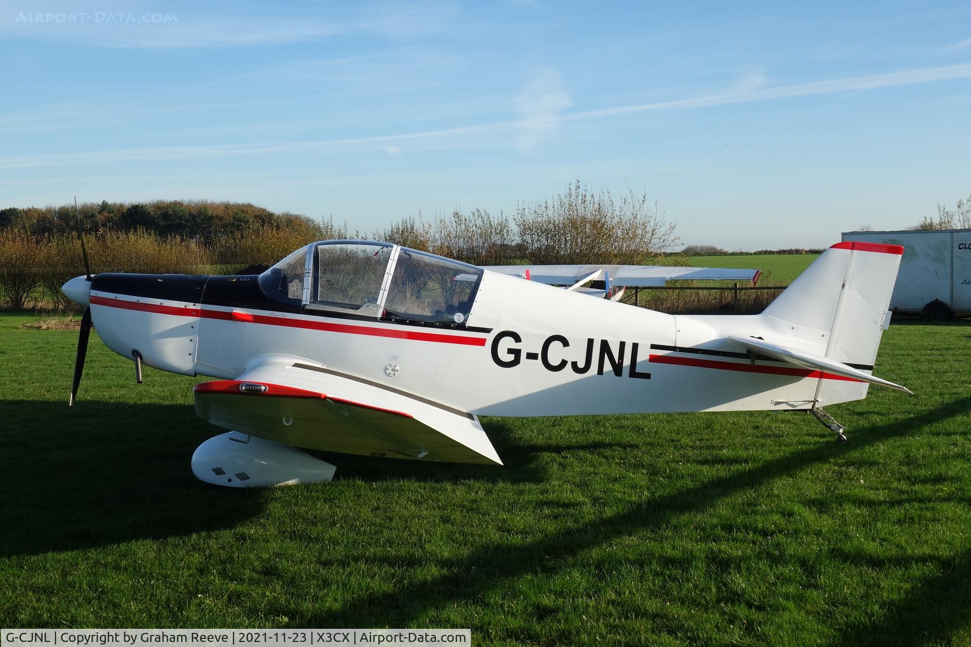 G-CJNL, 2016 Jodel DR-1050M replica C/N LAA 304-15103, Parked at Northrepps.