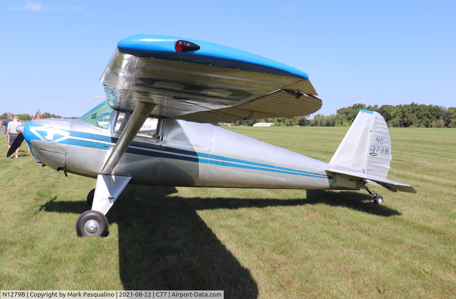 N1279B, 1947 Luscombe 8A C/N 5906, Luscombe 8A