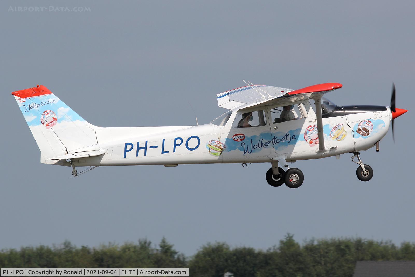 PH-LPO, Reims F172M ll Skyhawk C/N 1500, at teuge
