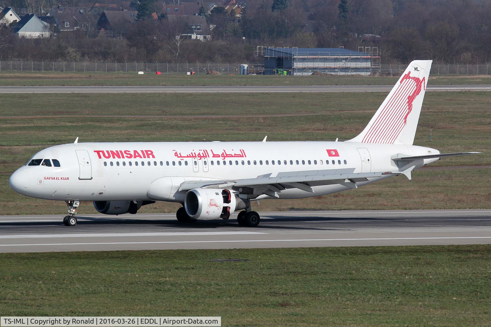 TS-IML, 1999 Airbus A320-211 C/N 0958, at dus