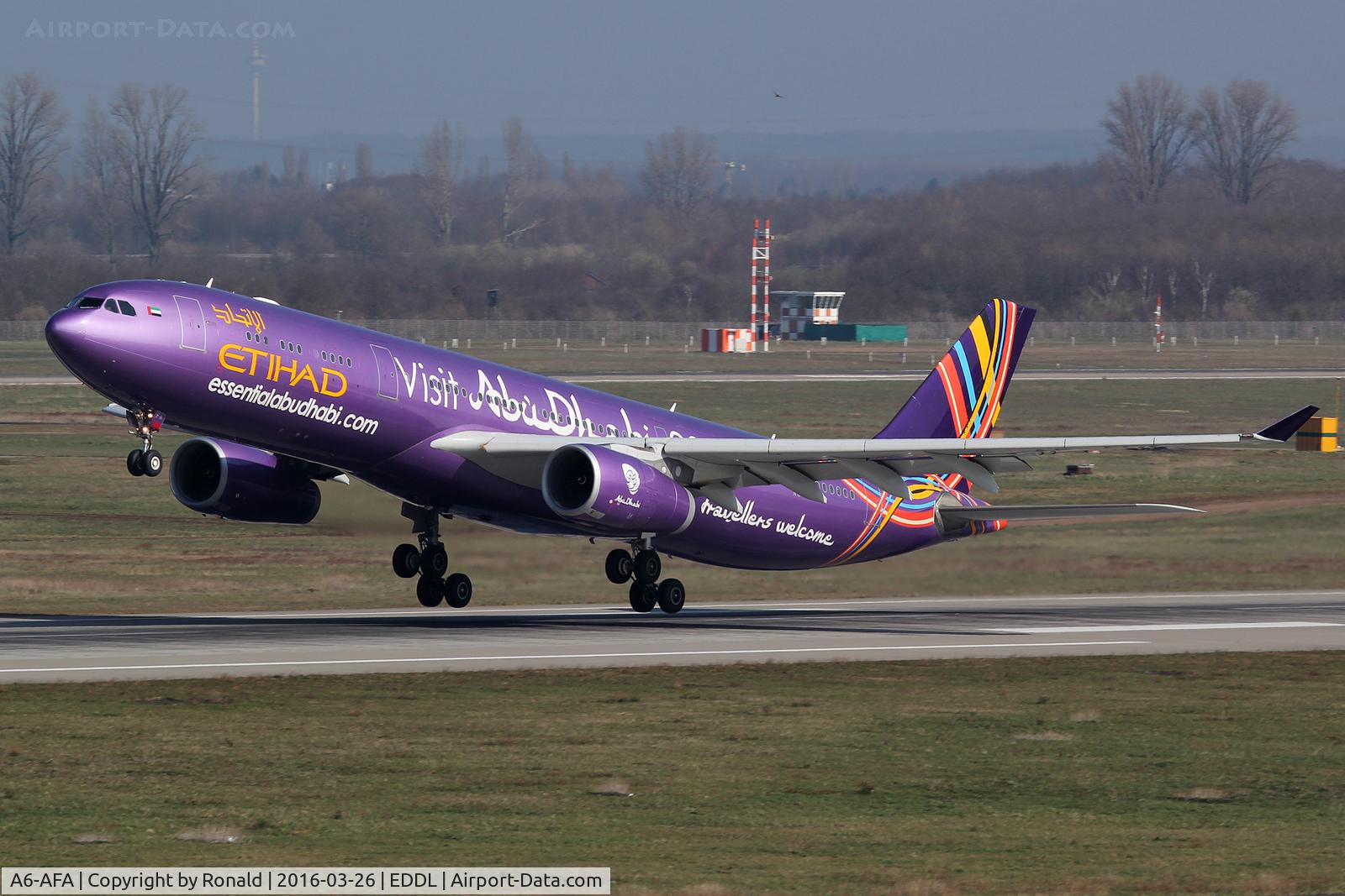 A6-AFA, 2009 Airbus A330-343X C/N 1071, at dus