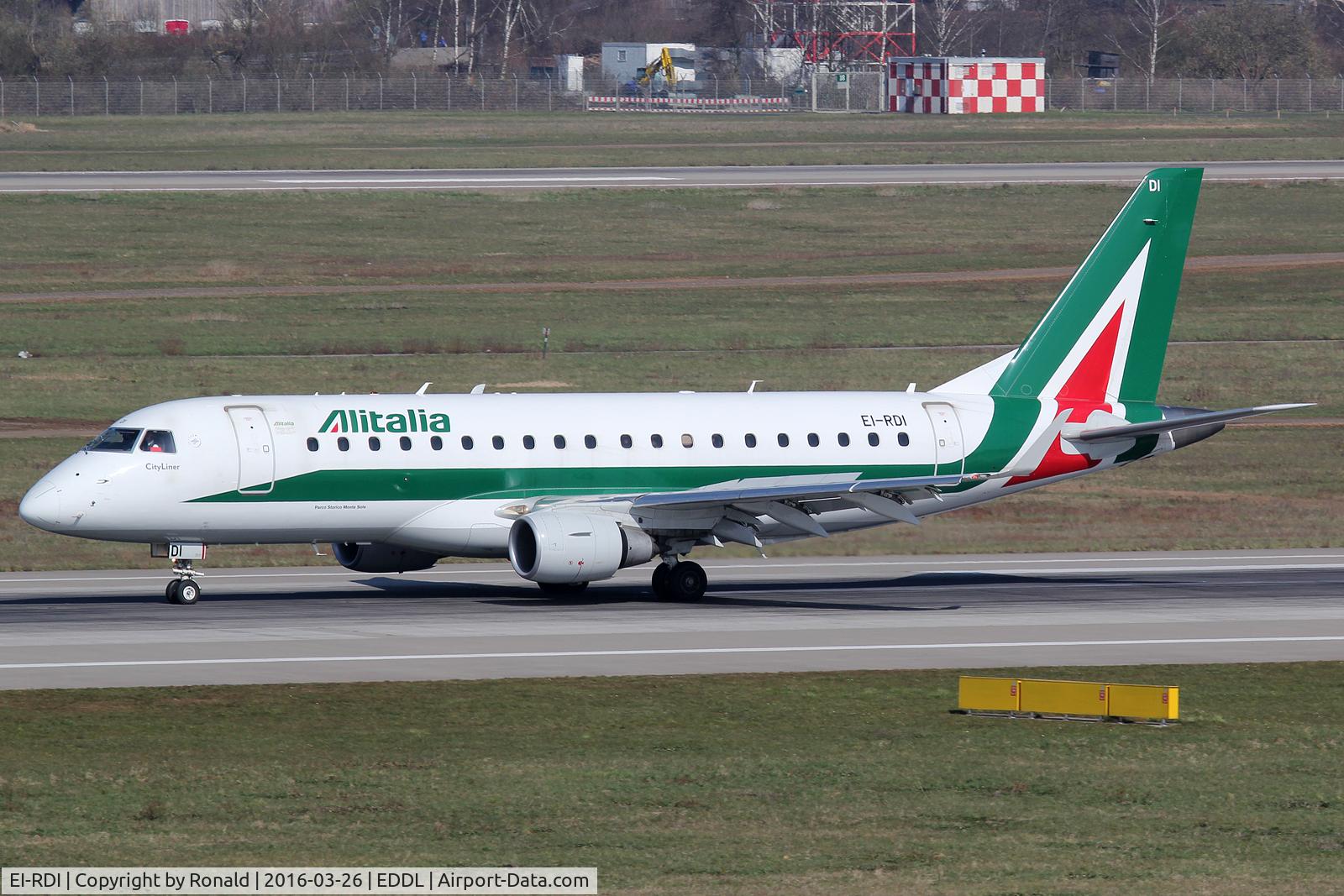 EI-RDI, 2012 Embraer 175LR (ERJ-170-200LR) C/N 17000340, at dus