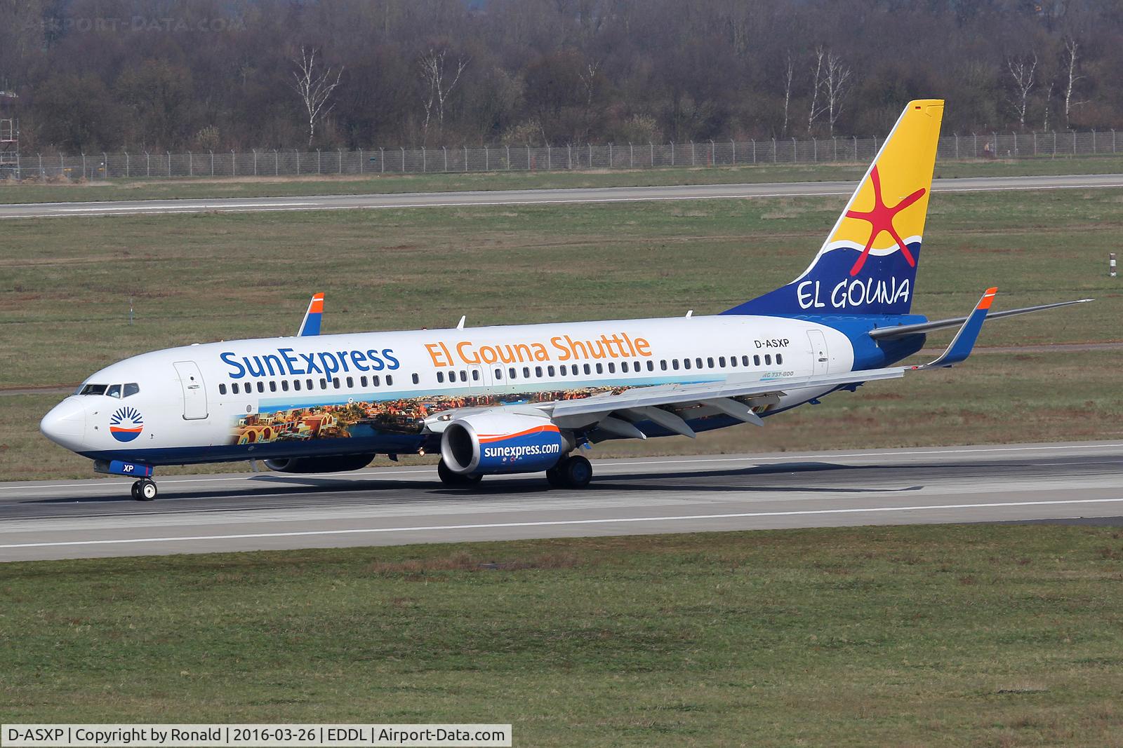D-ASXP, 2008 Boeing 737-8HX C/N 29684, at dus