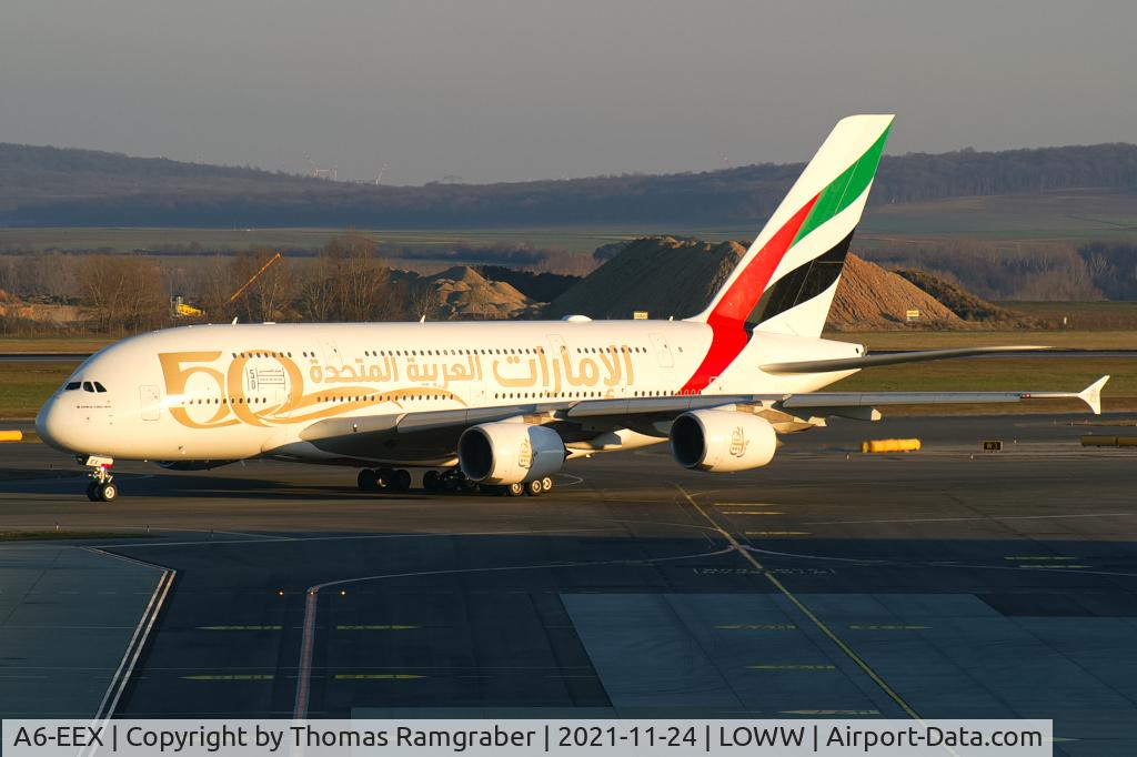 A6-EEX, 2014 Airbus A380-861 C/N 154, Emirates Airbus A380 