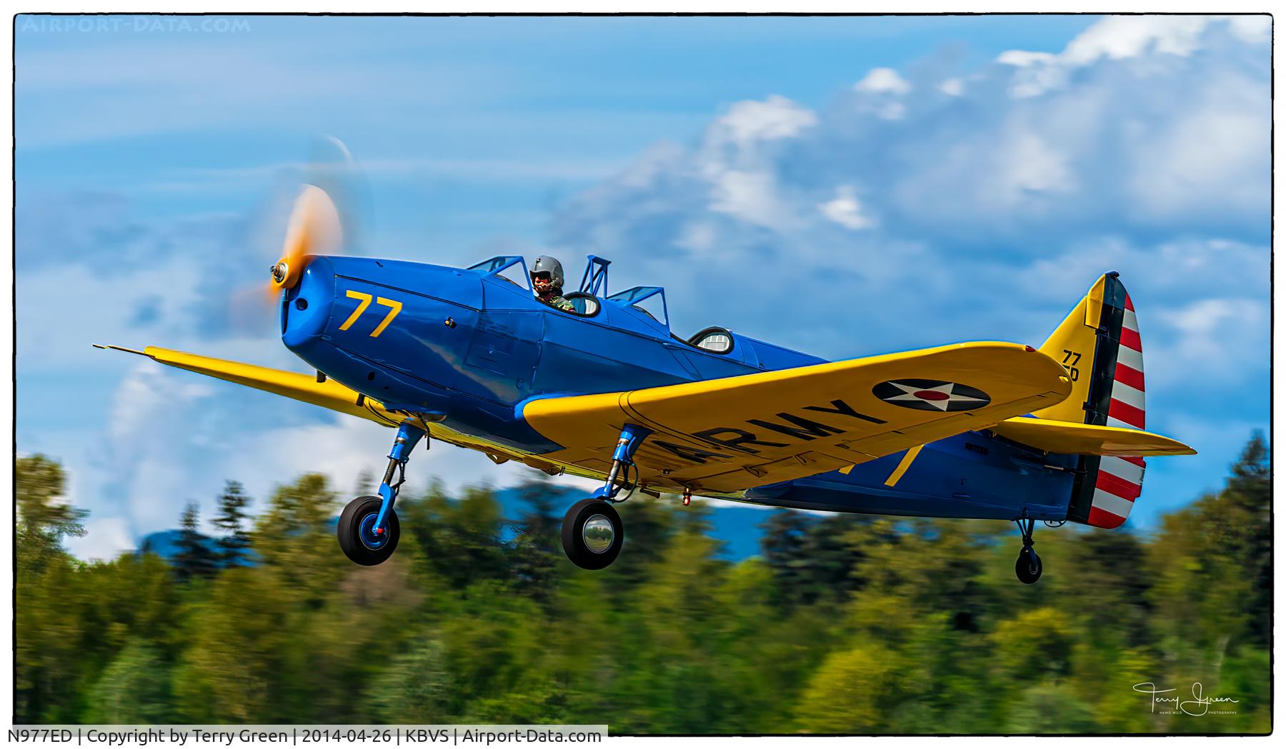 N977ED, Fairchild M-62A C/N T42-1811, Heritage Flight Foundation