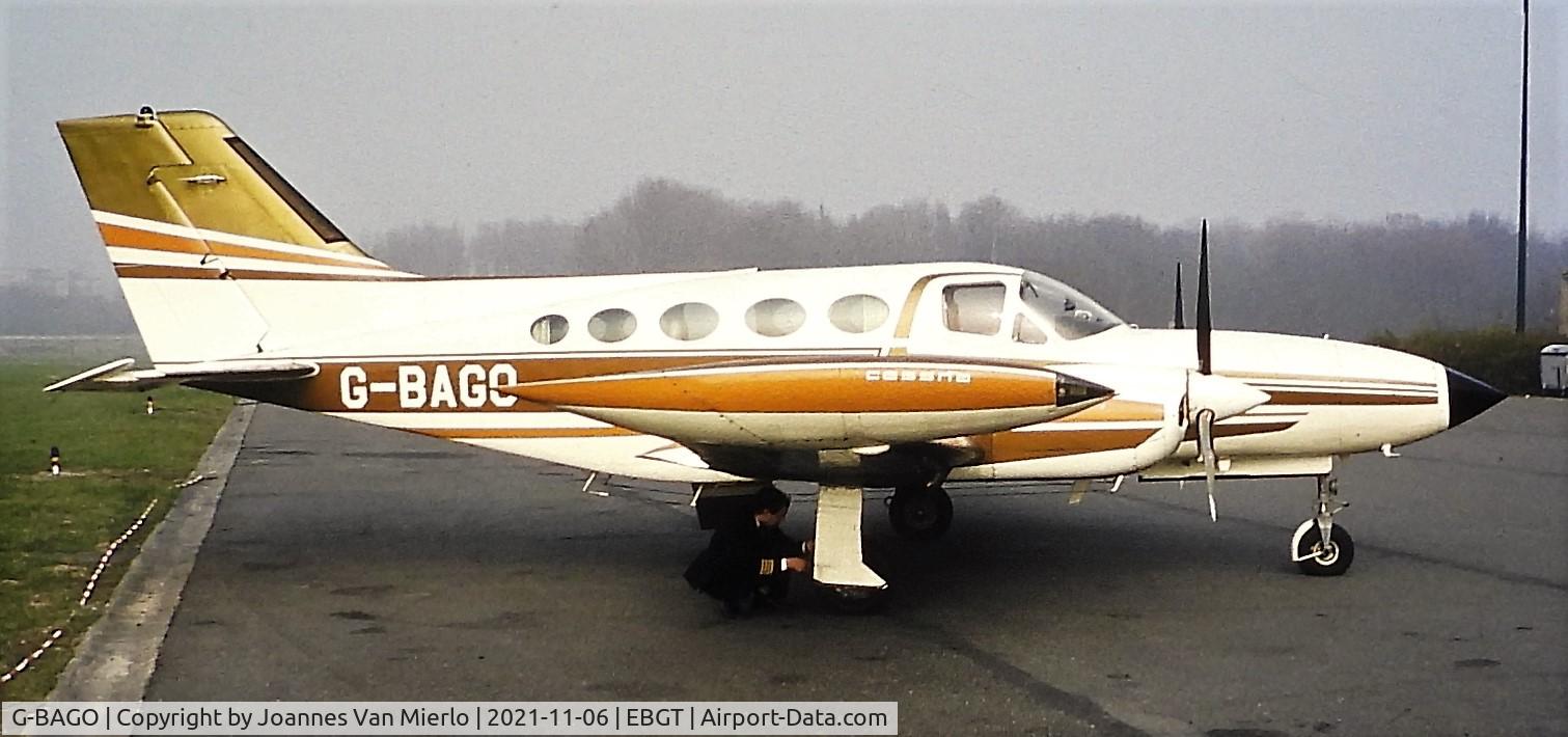G-BAGO, 1973 Cessna 421B Golden Eagle C/N 421B-0356, Slide scan