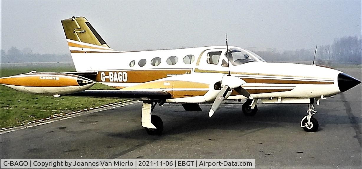 G-BAGO, 1973 Cessna 421B Golden Eagle C/N 421B-0356, Slide scan