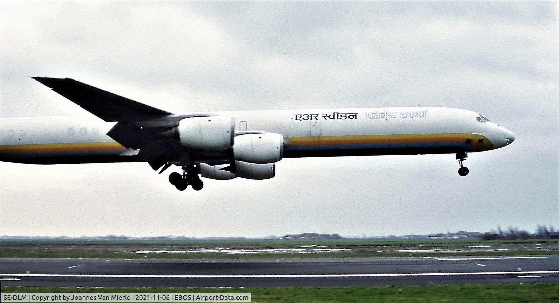 SE-DLM, 1968 Douglas DC-8-71F C/N 45971, Slide scan