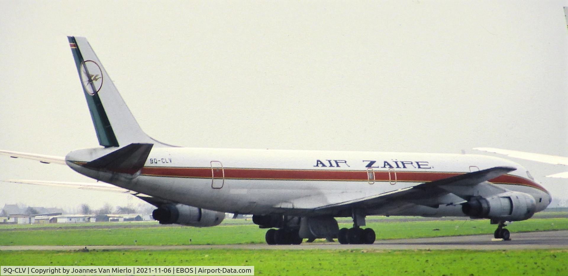 9Q-CLV, 1960 Douglas DC-8F-54 C/N 45610, Slide scan
