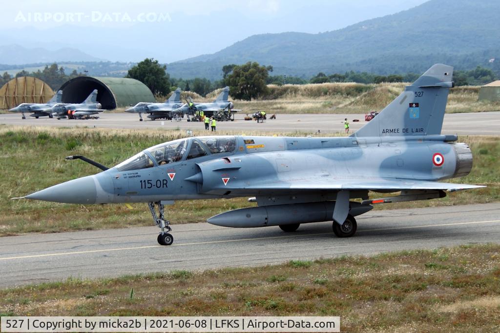 527, Dassault Mirage 2000B C/N 409, Taxiing