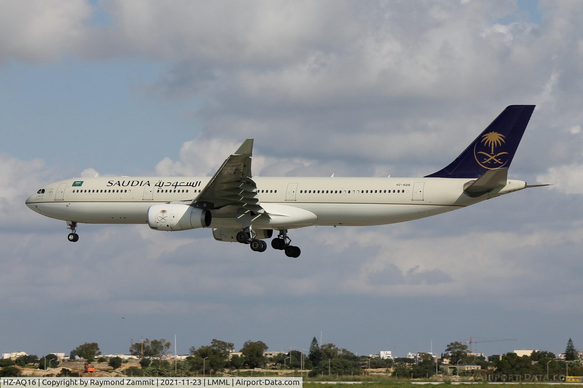 HZ-AQ16, 2016 Airbus A330-343 C/N 1738, A330 HZ-AQ16 Saudia Airlines