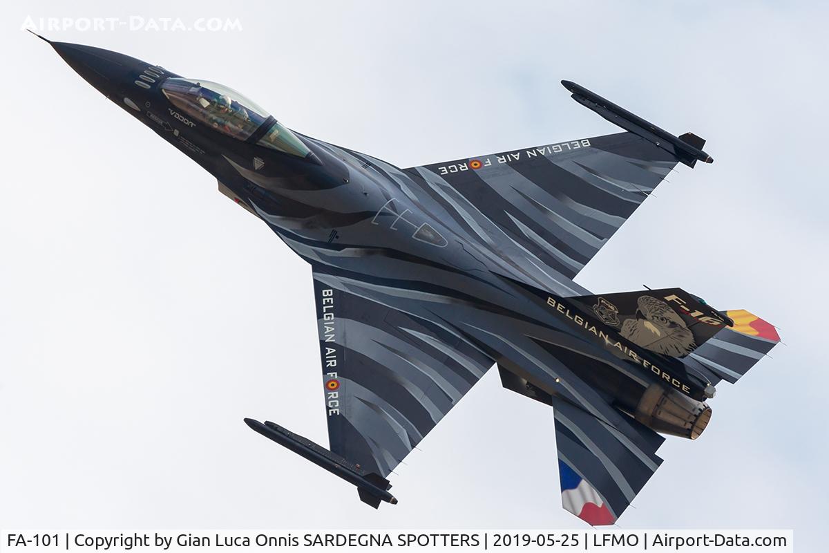 FA-101, SABCA F-16AM Fighting Falcon C/N 6H-101, Tonneau