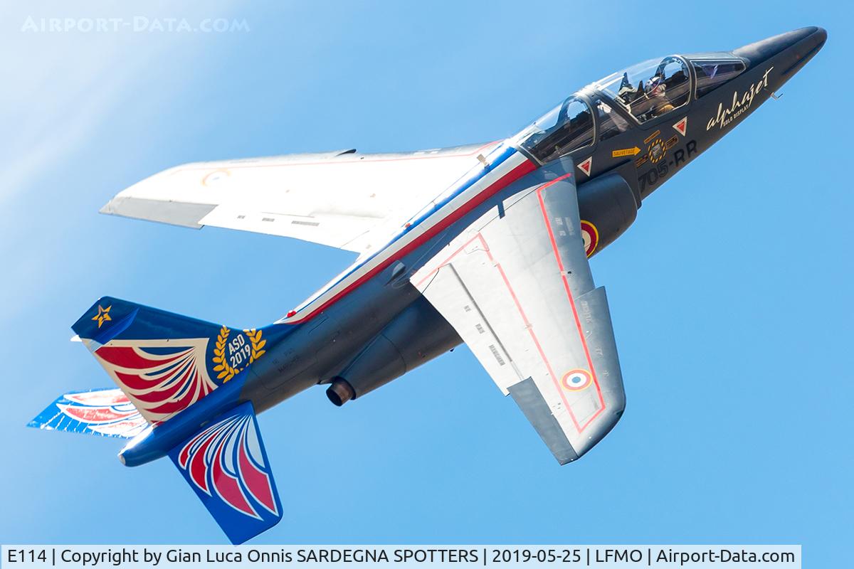 E114, Dassault-Dornier Alpha Jet E C/N E114, Tonneau