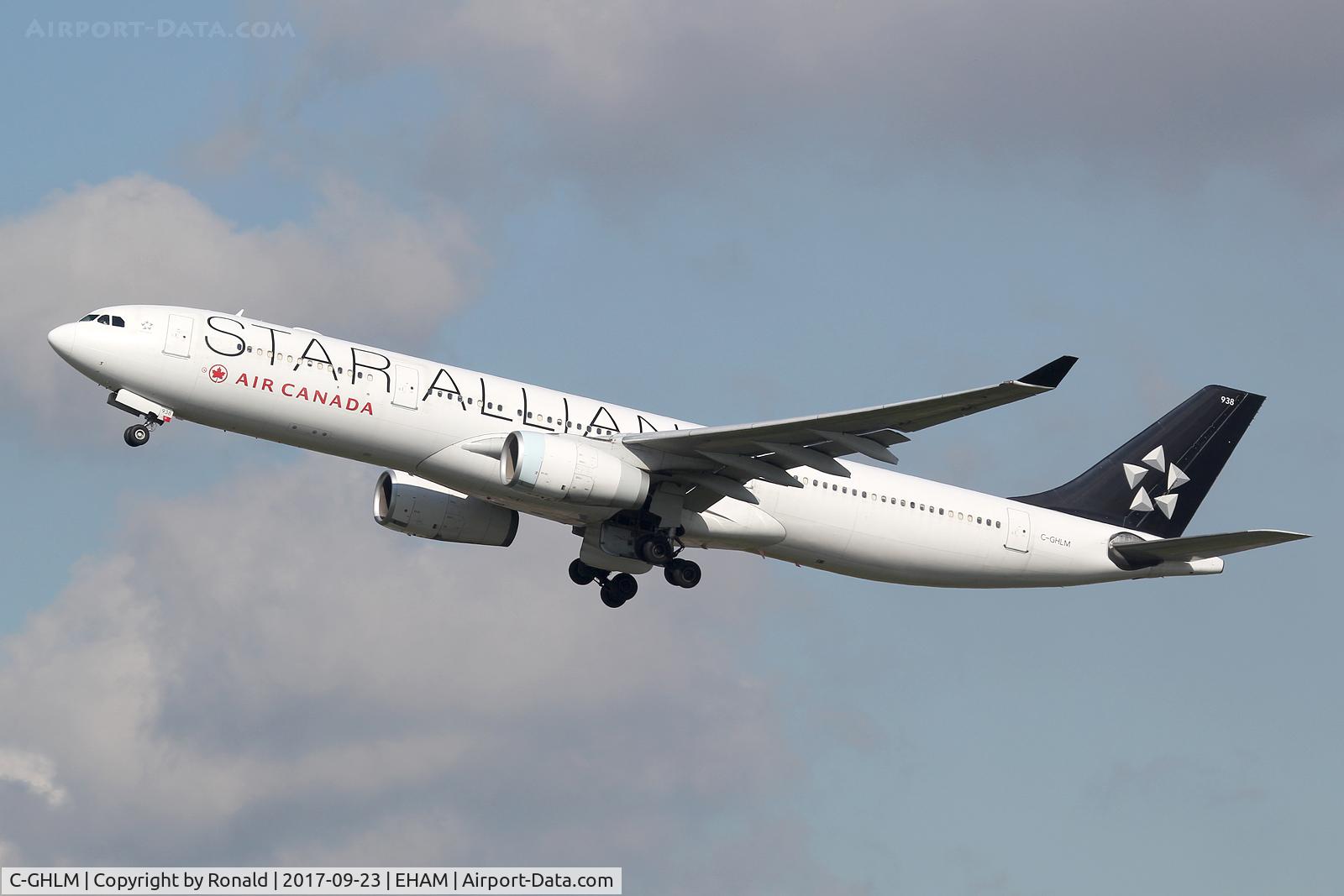 C-GHLM, 2001 Airbus A330-343 C/N 0419, at spl