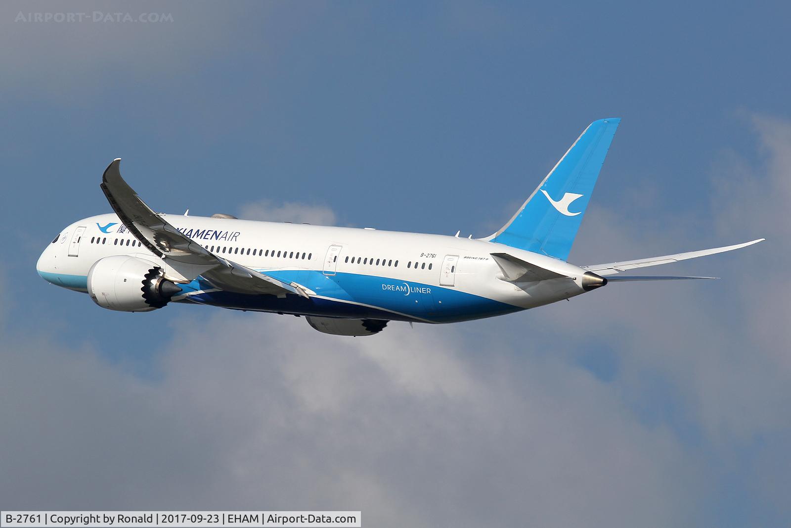 B-2761, 2015 Boeing 787-8 Dreamliner Dreamliner C/N 41541, at spl