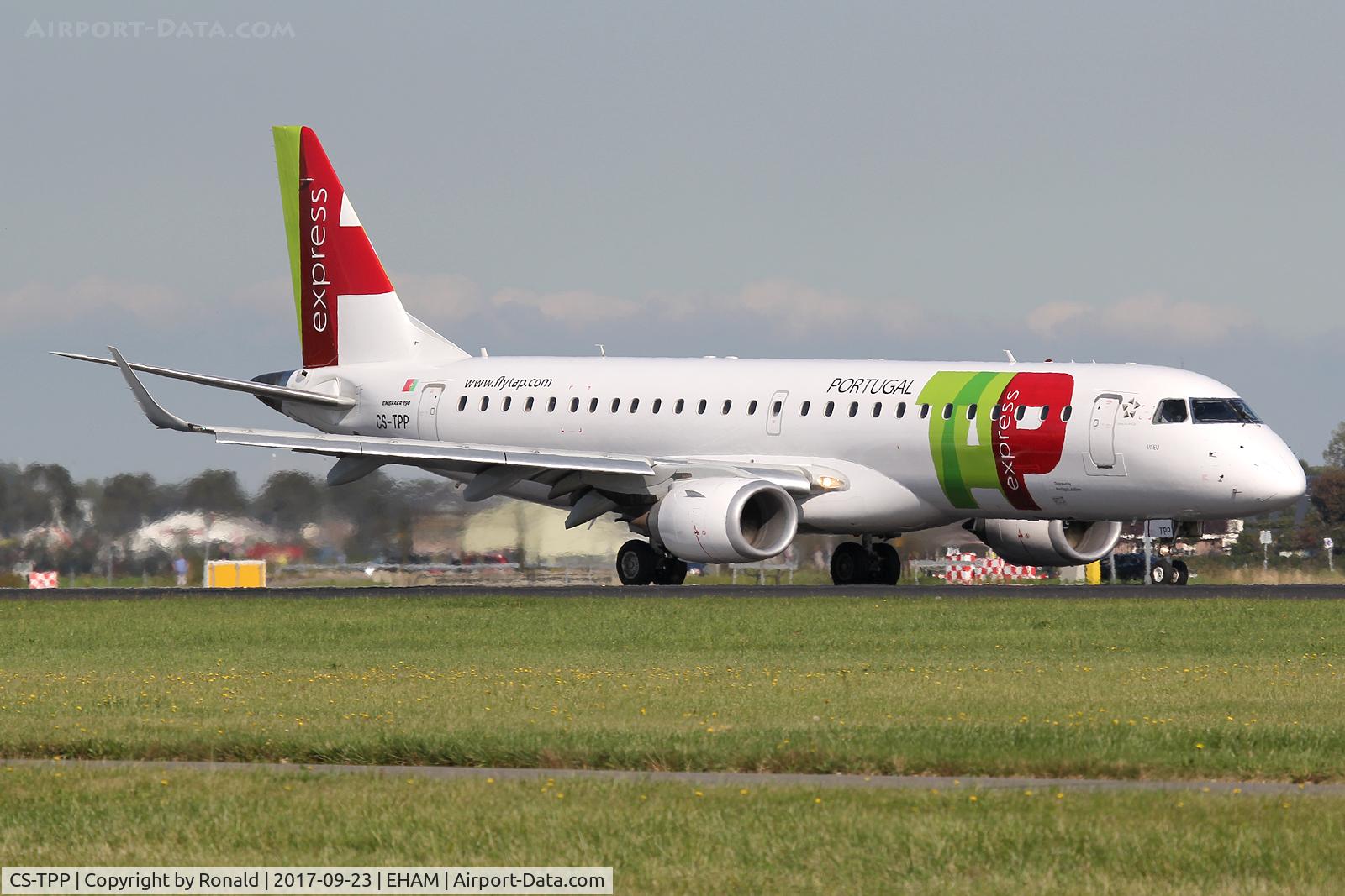 CS-TPP, 2011 Embraer 190LR (ERJ-190-100LR) C/N 19000441, at spl