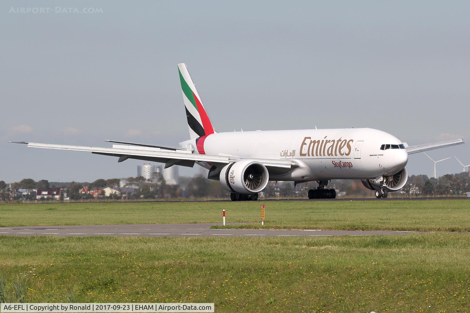 A6-EFL, 2013 Boeing 777-F1H C/N 42230, at spl